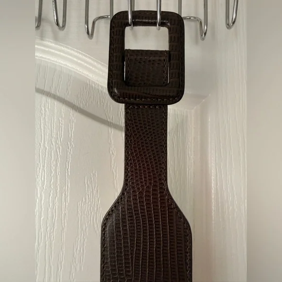 Brown Textured Belt - Picture 3 of 7